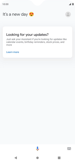 Say, in your own words, what you would like your phone to do, e.g.: OPEN [application], CALL [contact], SEARCH FOR [information]. It's not necessary to use a specific command for each function.