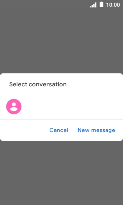 Press New message.