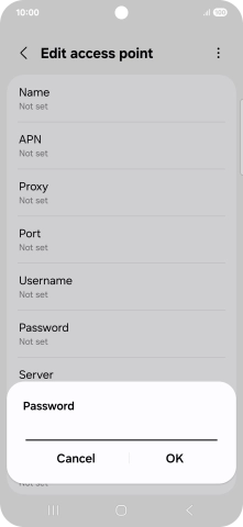 Key in wap and press OK.
