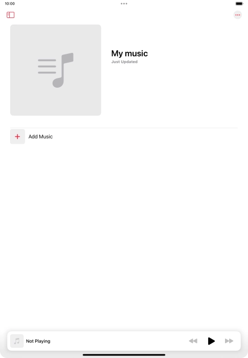 Press Add Music.