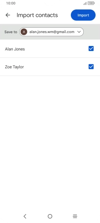 Press the drop down list next to 