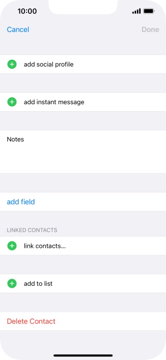 Press link contacts....