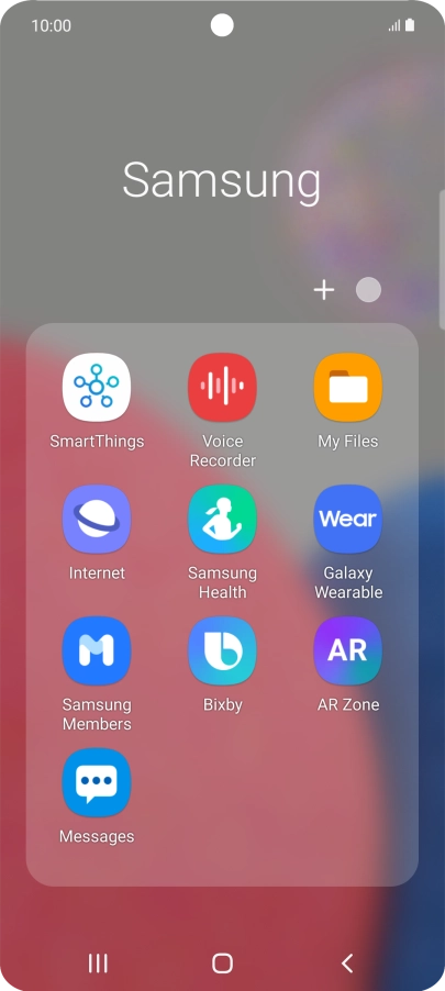 Press Bixby.