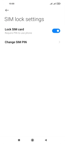 Press Change SIM PIN.