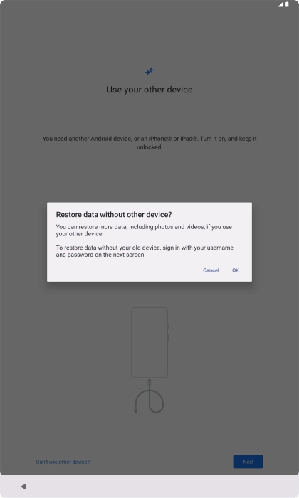Press OK.