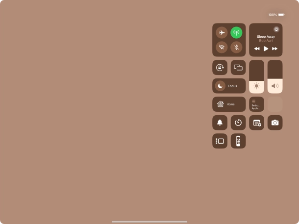 Press the Stage Manager icon to turn on the function.