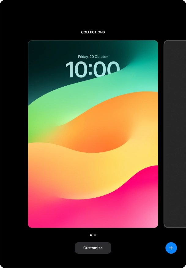Press the add icon.