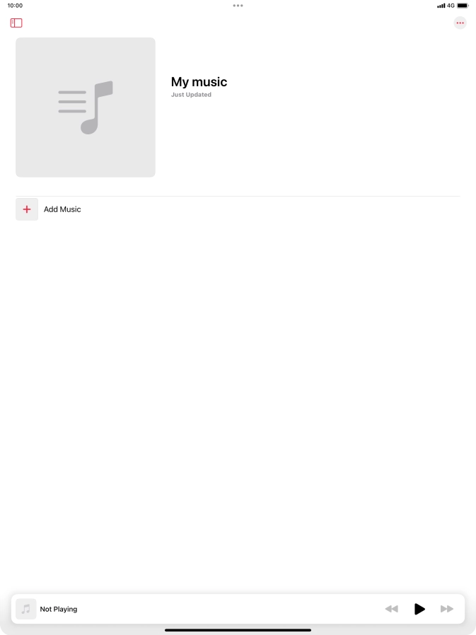 Press Add Music.