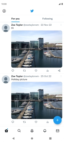 Press the add icon.