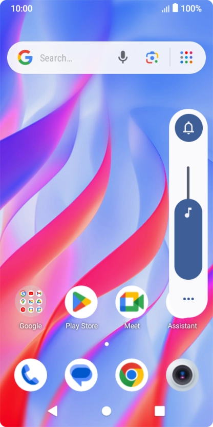 Press the sound mode icon.