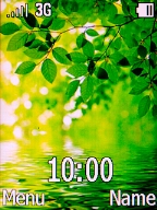 The battery charging icon shows that the battery is charging.