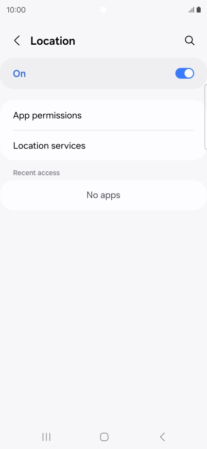 Press App permissions.