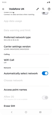 Press Erase eSIM.