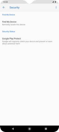 Press Find My Device.