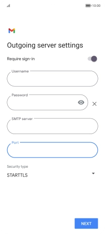 Press the drop down list below 