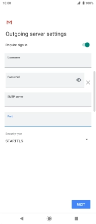 Press the drop down list below 