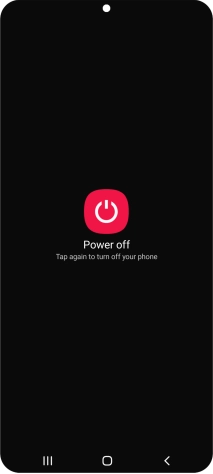 Press Power off.