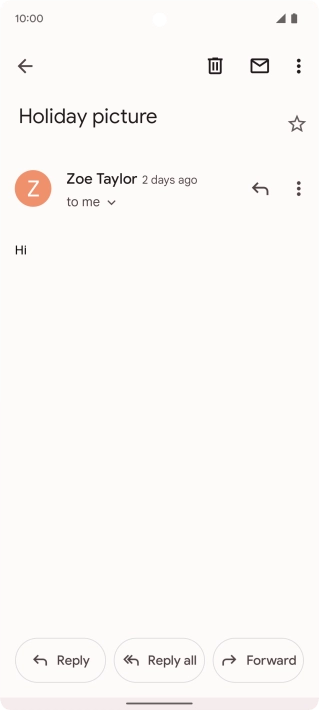Press Reply.