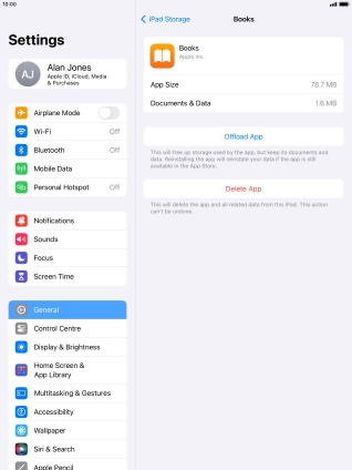 Press Offload App.