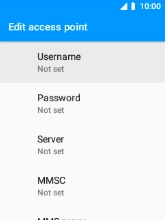 Select Username.