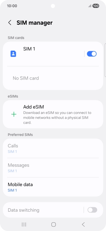 Press Add eSIM.
