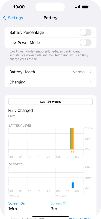 Press Charging.