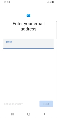 Press the field below 