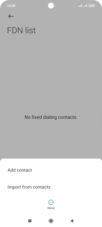 Press Add contact.