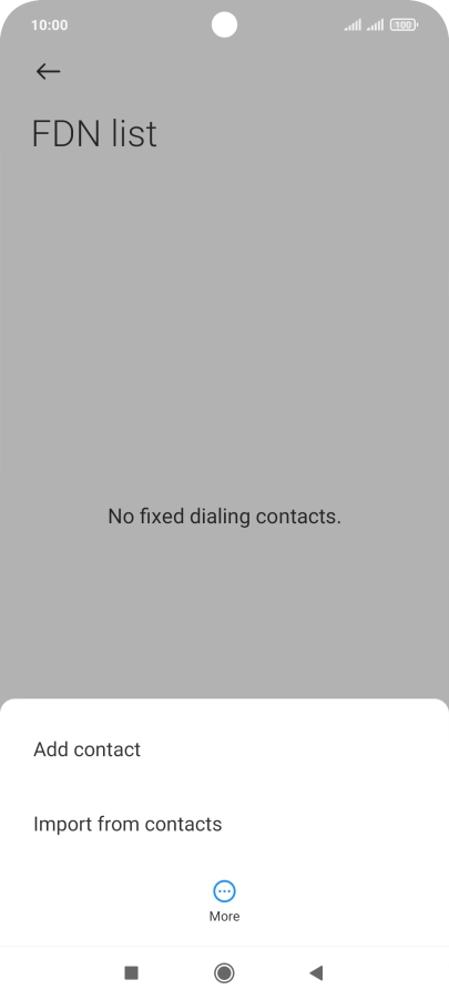 Press Add contact.