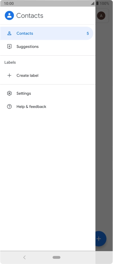 Press Settings.