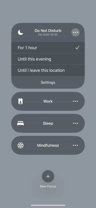 Slide your finger upwards starting from the bottom of the screen to return to the home screen.