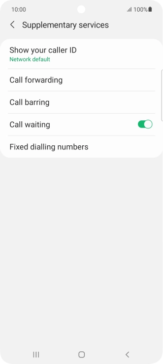 Press Fixed dialling numbers.