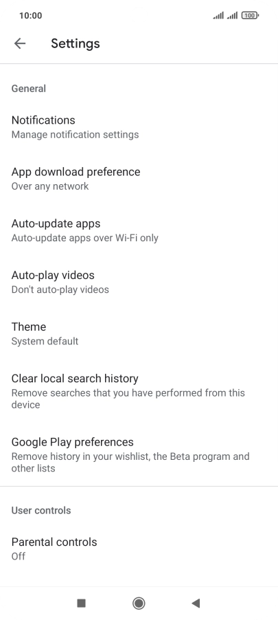 Press Auto-update apps.