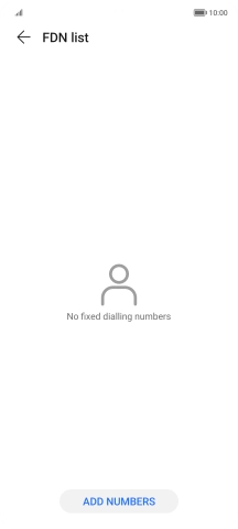 Press ADD NUMBERS.