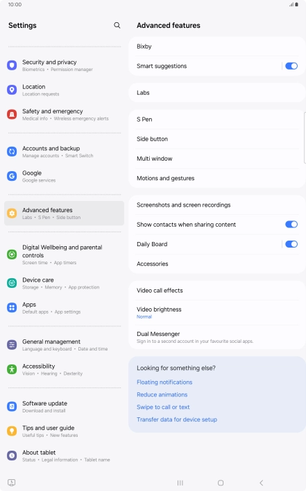 Press Bixby.