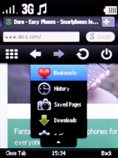 Select Bookmarks.