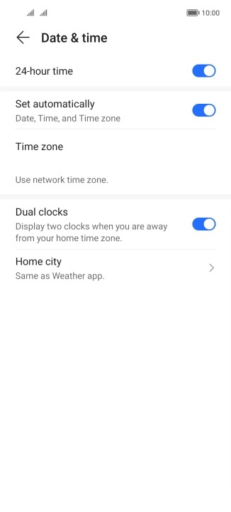 Slide your finger upwards starting from the bottom of the screen to return to the home screen.