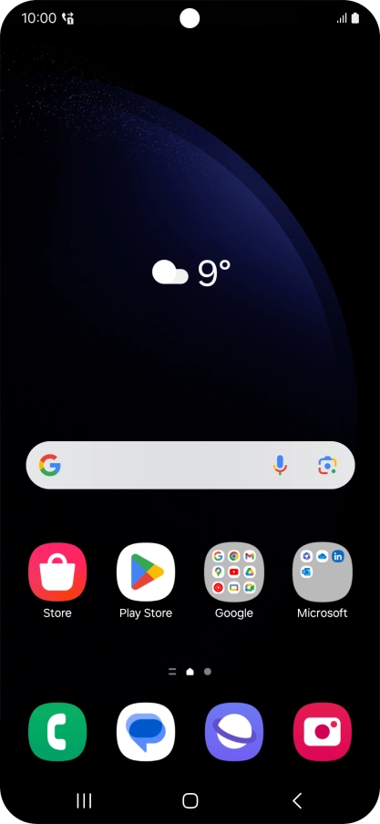 The divert icon shows that all incoming calls are diverted.