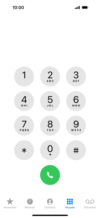 Press Recents.