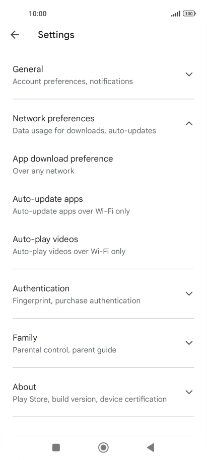 Press Auto-update apps.