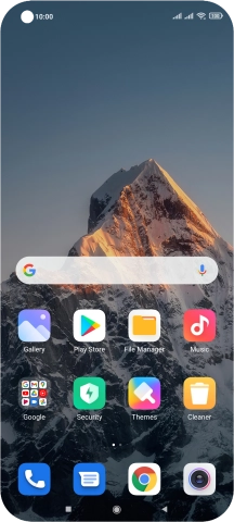The Wi-Fi icon shows that your phone is connected to a Wi-Fi network.