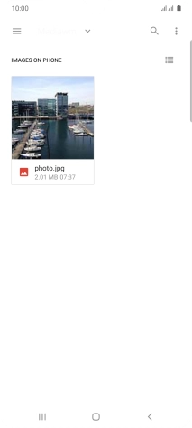 Press the required file.