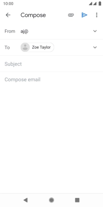 Press Subject and key in the required subject.