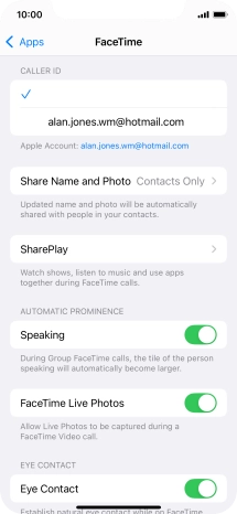 Press SharePlay.
