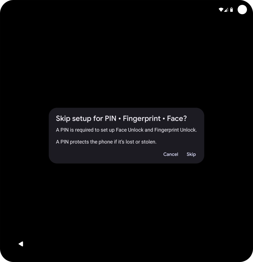 Press Skip.