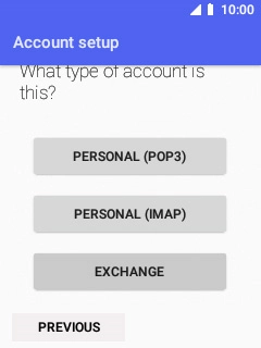 Select EXCHANGE.