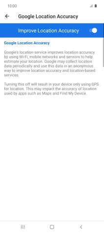 If you press the indicator next to 