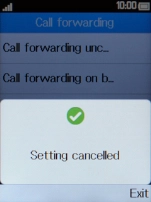 Press Disconnect to return to the home screen.