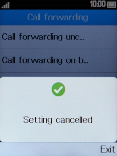 Press Disconnect to return to the home screen.