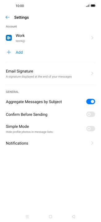 Press Notifications.